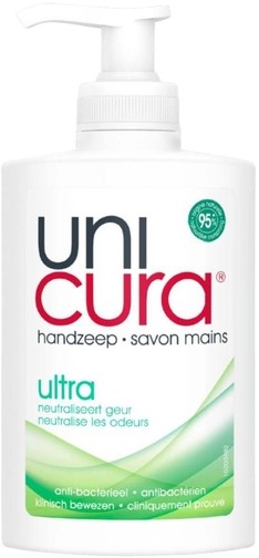 Giftig beproeving handelaar Handzeep Unicura vloeibaar Ultra met pomp 250ml Duurzame Kantoorartikelen
