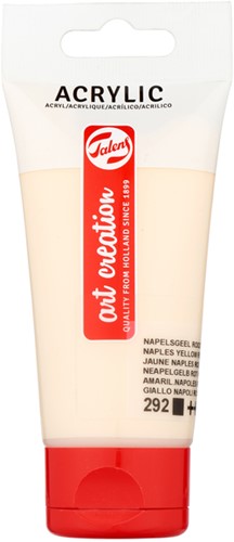 Acrylverf Talens Art Creation 292 napelsgeel rood licht tube à 75ml
