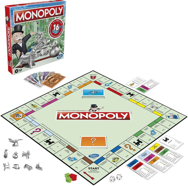 Snooze aangenaam Groenteboer Spel Monopoly classic Duurzame Kantoorartikelen