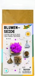 Zijdevloeipapier Folia 50x70cm 20gr nr65 goud 5 vel