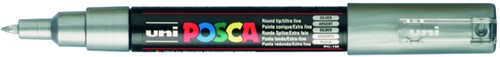 Verfstift Posca PC1MC extra fijn zilver