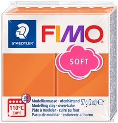 Boetseerklei Fimo soft 57 gram cognac