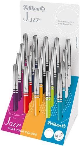 Balpen Pelikan Jazz Classic K35CD-20 medium assorti