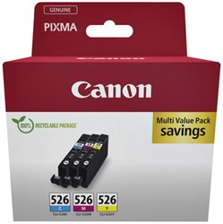 Inktcartridge Canon CLI-526 3 kleuren