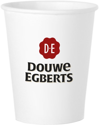 Beker Douwe Egberts 180ml karton, pak á 100