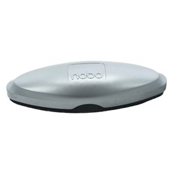 Glasbordwisser Nobo zilver