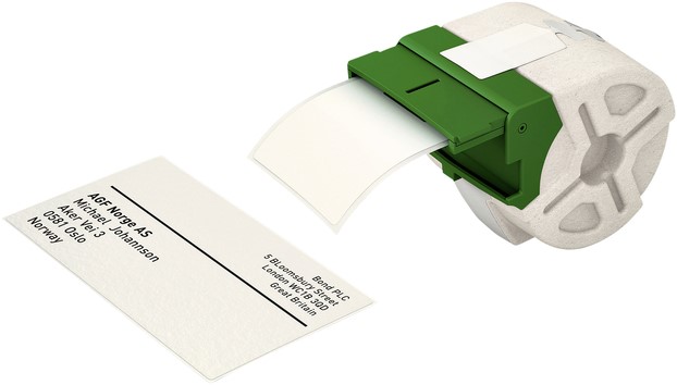 Etiket Leitz icon labelprint papier wit 225stuks Duurzame Kantoorartikelen