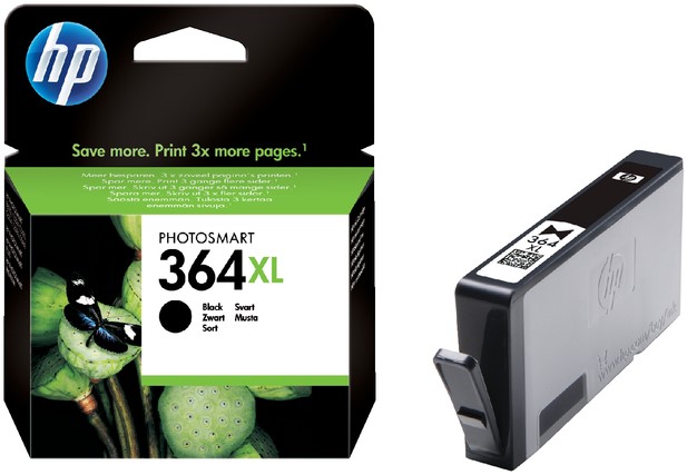 Inktcartridge HP CN684EE 364XL zwart HC Kantoorartikelen