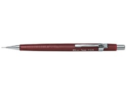 Vulpotlood Pentel P205 HB 0.5mm rood